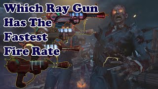 Call of Duty Zombies Ray Gun Fire Rate Evolution (WAW,BO1,BO2,BO3,BO4,BOCW,VG,MW3)