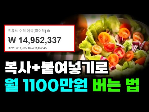 알려줘도 안하는 진짜 하루 10분, 집에서 노트북 한 대만으로 월 1100만원 버는 방법 공개(완전 상세 가이드)