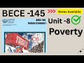 BECE -145 \\ Unit -8 Poverty #ignou #bece145 #unit8 #indianeconomy1 #poverty #ignoustudymaterial