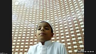 Muhammed Shakir Reciting Juz 30 Without Looking