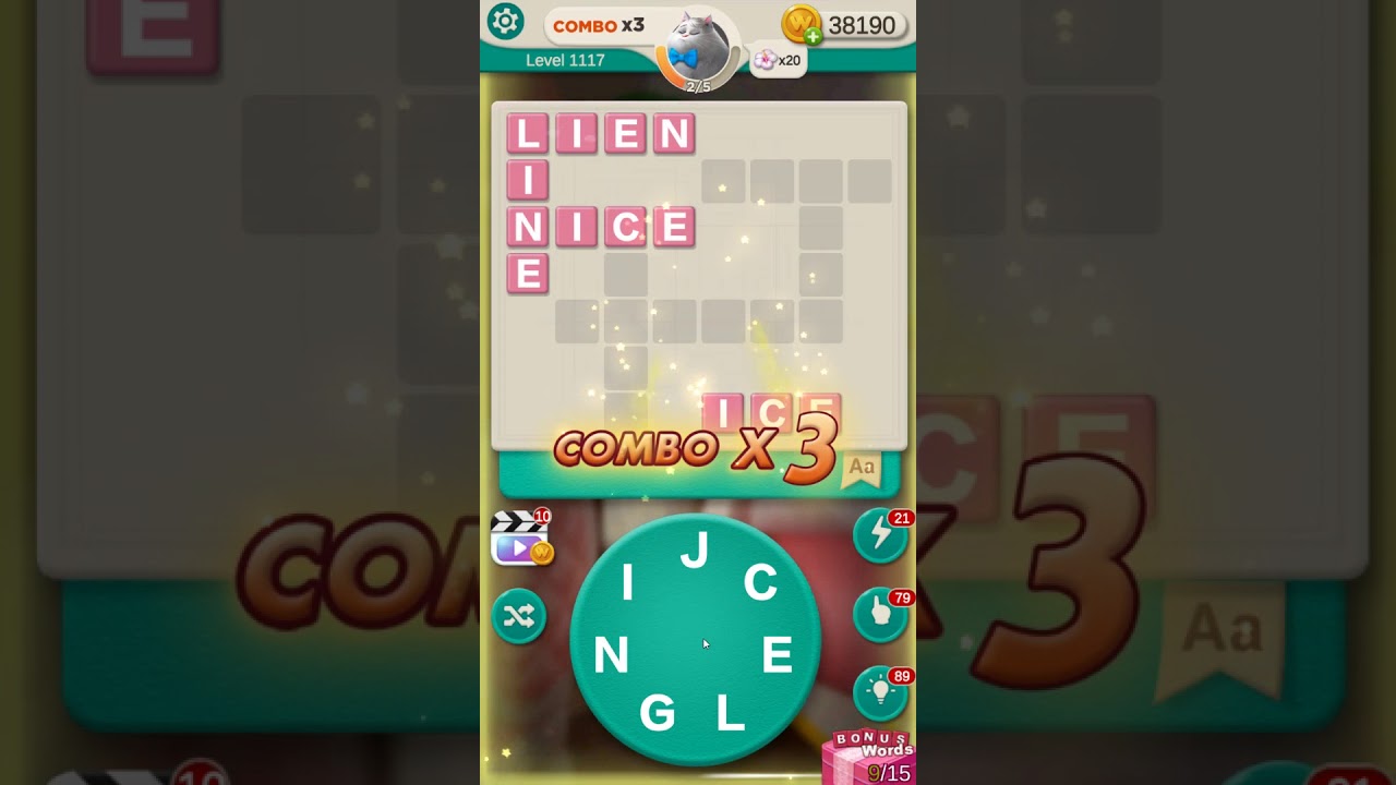 WORD VILLAS level 1117
