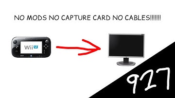 D:927 - how to stream your wii u gamepad to your computer (NO MODS/NO CAPTURE CARD)