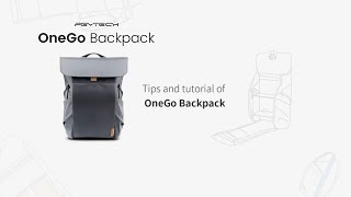 How to organize PGYTECH OneGo Backpack/Tips and tutorial