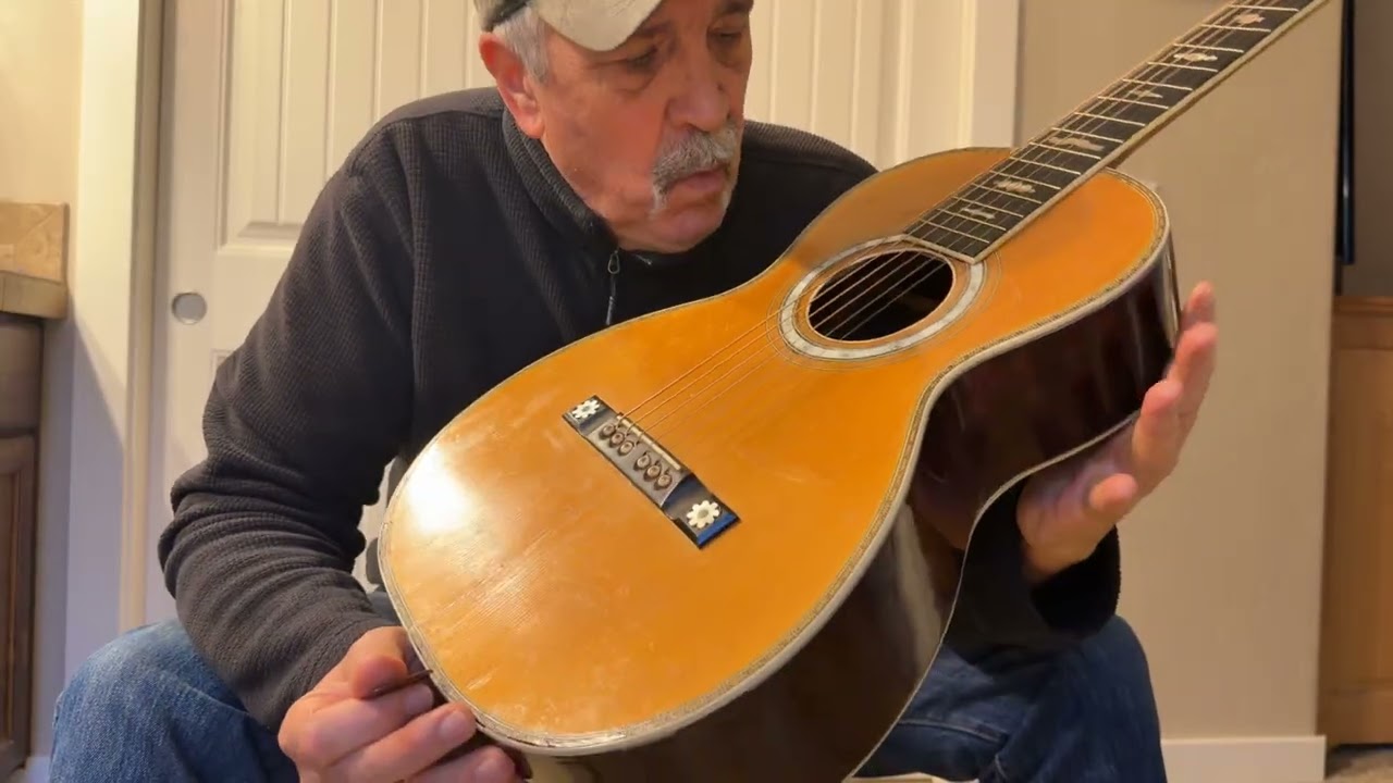 1898’ Washburn Parlor Guitar with History-Doesn’t get any better 