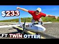 Twin motor huge high performance rc airplane  ft twin otter