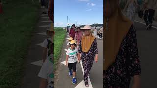 Jalan-jalan di kebun bunga matahari di Jepang ternyata gratis #jepang #japan #mashiko