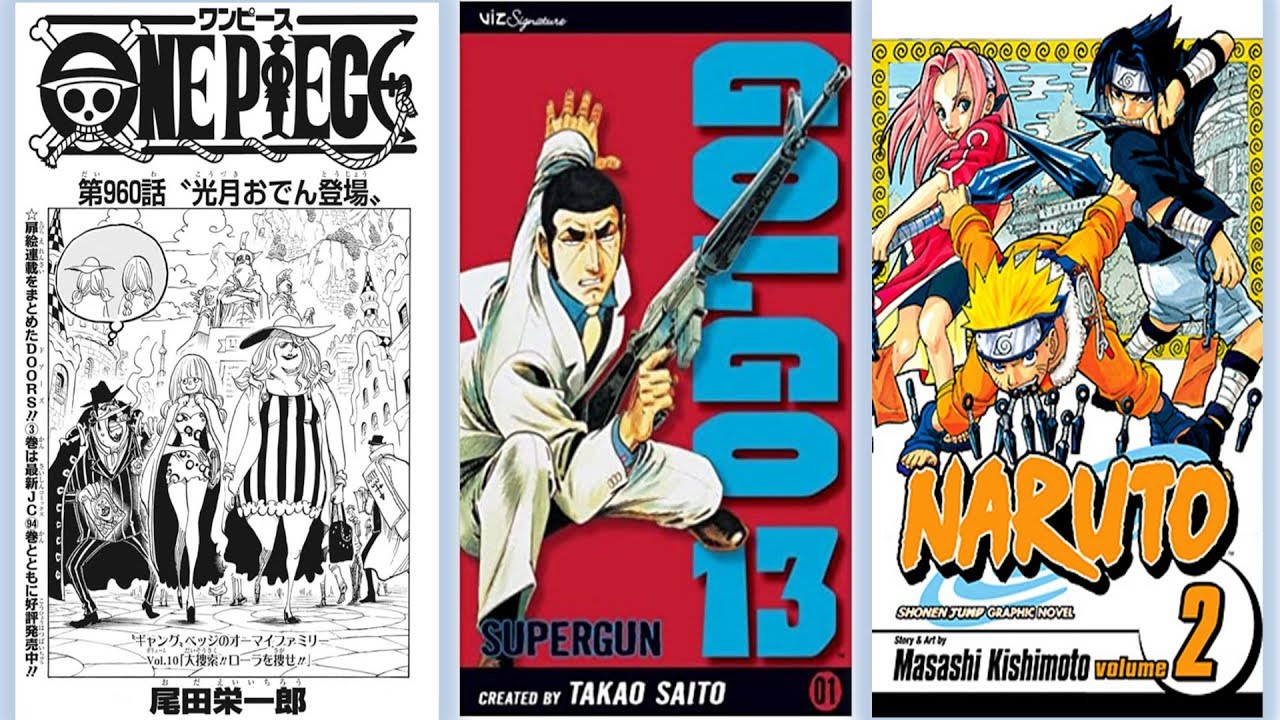 Top 10 Best Selling Manga Youtube