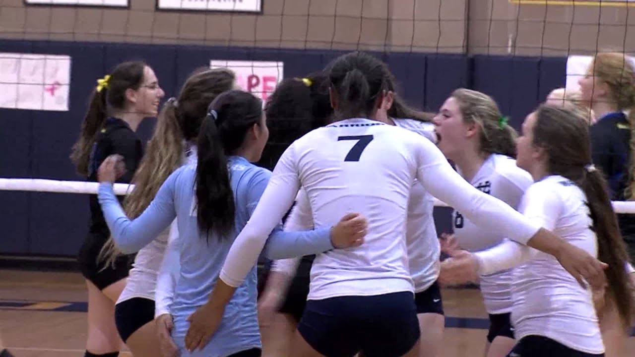 Valley Christian at Notre Dame Belmont Girls Volleyball YouTube