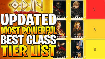 Odin Valhalla Rising Tier List! What Are The Best Classes & Subclasses?