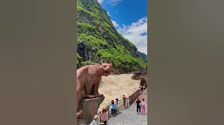 #旅游 地球落差最大峡谷之一！来云南一定不要错过虎跳峡 【跟着图尔去旅行】 - 天天要闻