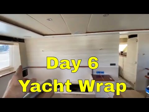 Gulf shores yacht wrap master bedroom walls and other wall wraps March 2022 Rm wraps