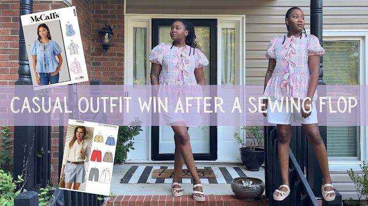 Redemption Sew! My 3rd Fly Front Attempt + Finally a Leisurewear Win 🏆 💪🏾
