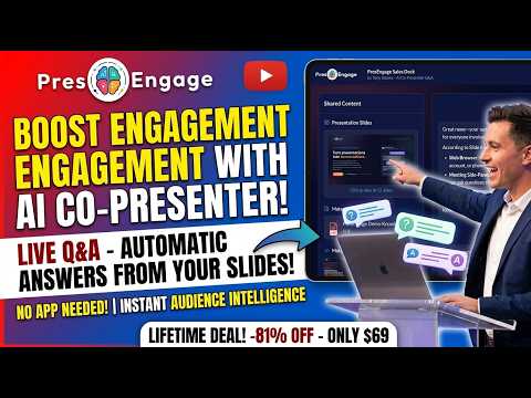 PresEngage Review: AI Co-Presenter for Live Audience Q&A (AppSumo Lifetime Deal)