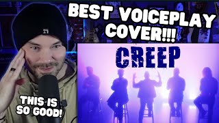 Metal Vocalist First Time Reaction - Creep - Radiohead (acapella) VoicePlay ft. Anthony Gargiula