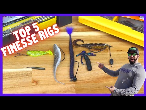 Top 5 Finesse Bass Fishing Rigs You NEED To Use Right Now! 