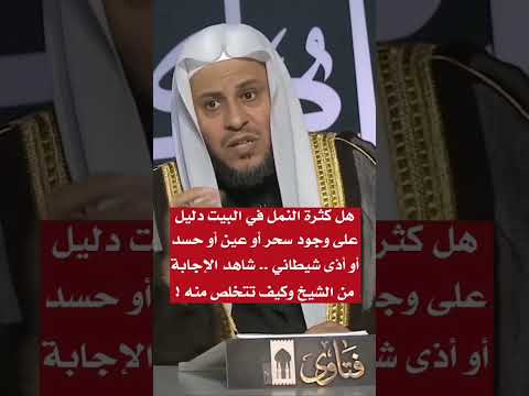 هل كثرة النمل في البيت دليلعلى وجود سحر أو عين أو حسد أو أذى شيطاني شاهد الإجابة من الشيخ وكيف