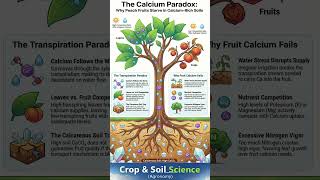 Why Ca problems occur even in calcareous soils? Calcium Fertilization in Peach &amp; Nectarine