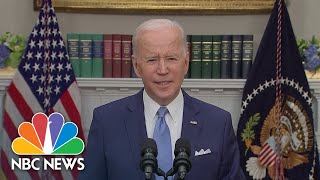 Biden Praises Breyer As An 'Exemplary Justice' As He Announces Retirement