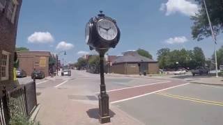 Wake Forest Shopping downtown summer walk