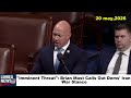 "Imminent Threat": Brian Mast Calls Out Dems' Iran War Stance