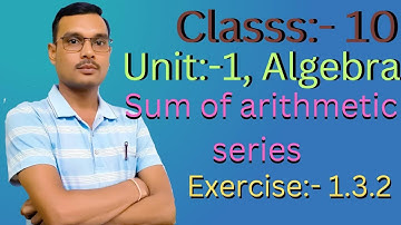Class10 Optional Mathematics Exercise 1.3.2 Q.N . 1 to 5 Unit 1