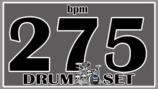 275 bpm ROCK DRUM SET
