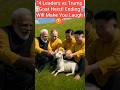 Trump Steals the Goat… But 4 Leaders Take Revenge! 🐐😂 | #funny #mistakes