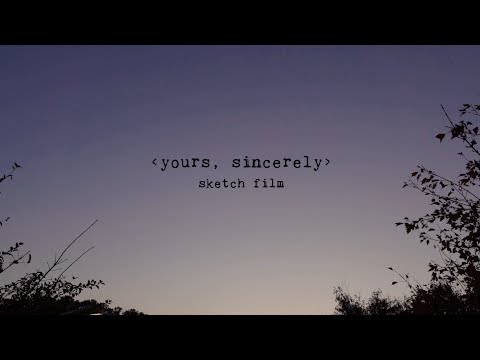 [📹] 김필 (Kim Feel) [yours, sincerely] Sketch Film