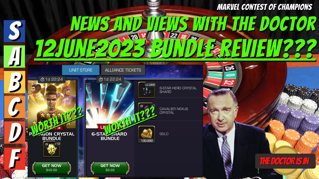 MCOC New And Views With The Doctor Ratings For The Paragon Crystal And Mcoc new and views with the doctor ratings for the paragon crystal and