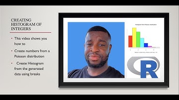 Histogram of numbers generated from a random distribution