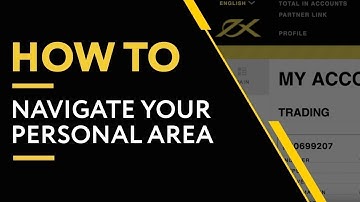 How To Navigate Your Personal Area | Exness