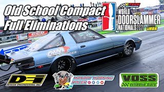 World Doorslammer Nationals 2021 | Old School Import Eliminations | Orlando Speed World Dragway