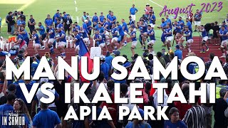 Manu Samoa vs Ikale Tahi (Tongan Rugby team) at Apia Park