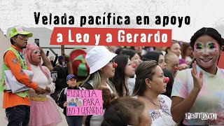 Así se vivió la velada pacífica | La comunidad de Penitencia mostró todo su apoyo a Leo y a Gerardo