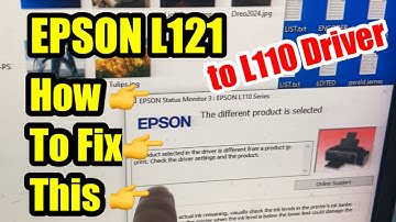 EPSON L121 to L110 Driver for PRINTING BUSINESS | For Windows 10 and 11 | GJR Printer Repair