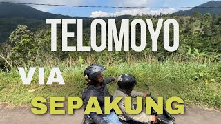 NAIK TELOMOYO DARI SEPAKUNG SALATIGA YANG PENUH TANJAKAN MEMILIKI VIEW INDAH DAN KE ANDHONG VALLEY