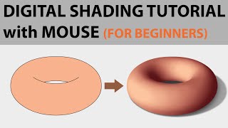 Digital Art Shading Tutorial (if you are just starting out in 2021) - with mouse