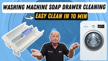 How to clear a blocked washing machine soap drawer and clean your Fabric conditioner tray