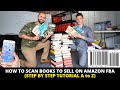 How to Scan Books with SCOUTIQ to Sell on Amazon FBA ( Step, By Step Tutorial)