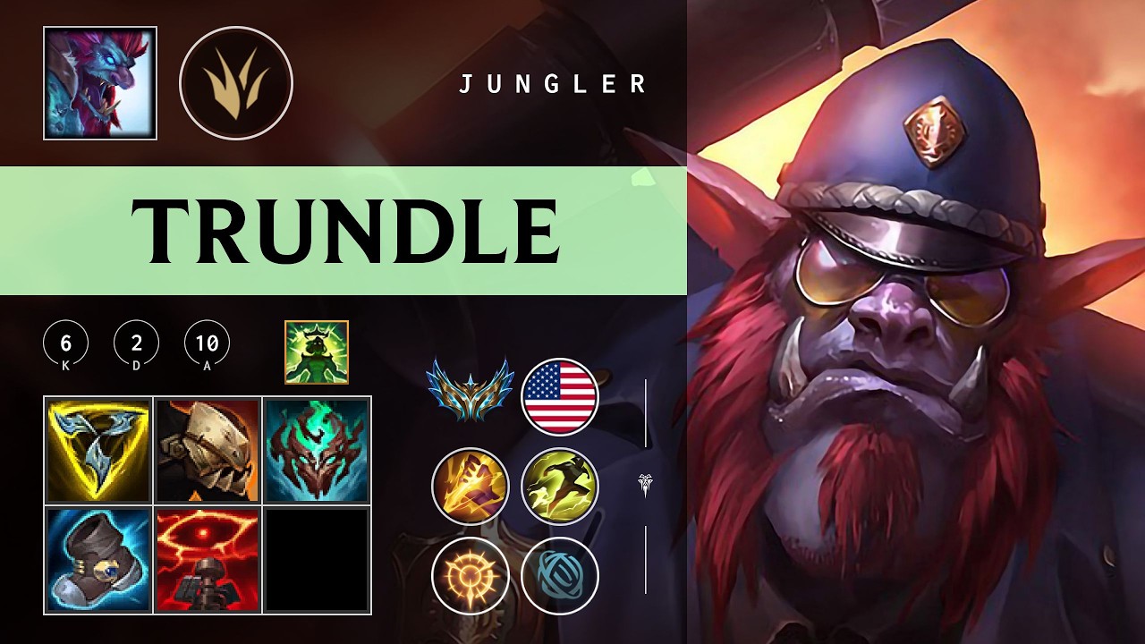 Trundle Jungle vs Skarner - NA Challenger Patch 26.03