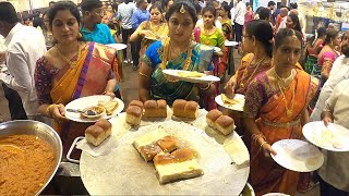Lavish South Indian Wedding Reception Buffet || Amazing Food Zone