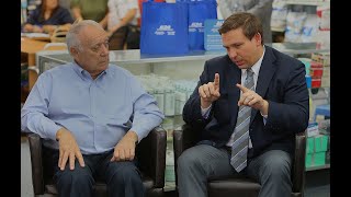 Florida governor-elect Ron DeSantis visits medical supply store in Hialeah Gardens