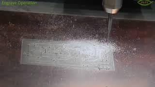 Working of PCB Prototype Machine - Nvis 72