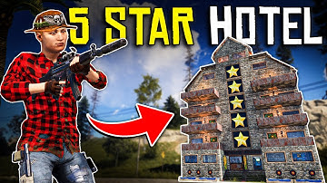 Running a 5-STAR HOTEL for RUST PLAYERS - Rust Shop Roleplay