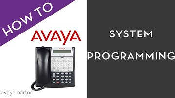 Avaya Partner Programming