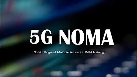 5G NOMA, 5G NOMA Non Orthogonal Multiple Access Training