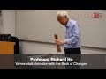 Professor Richard Ho: Yarrow stalk divination with the Book of Changes