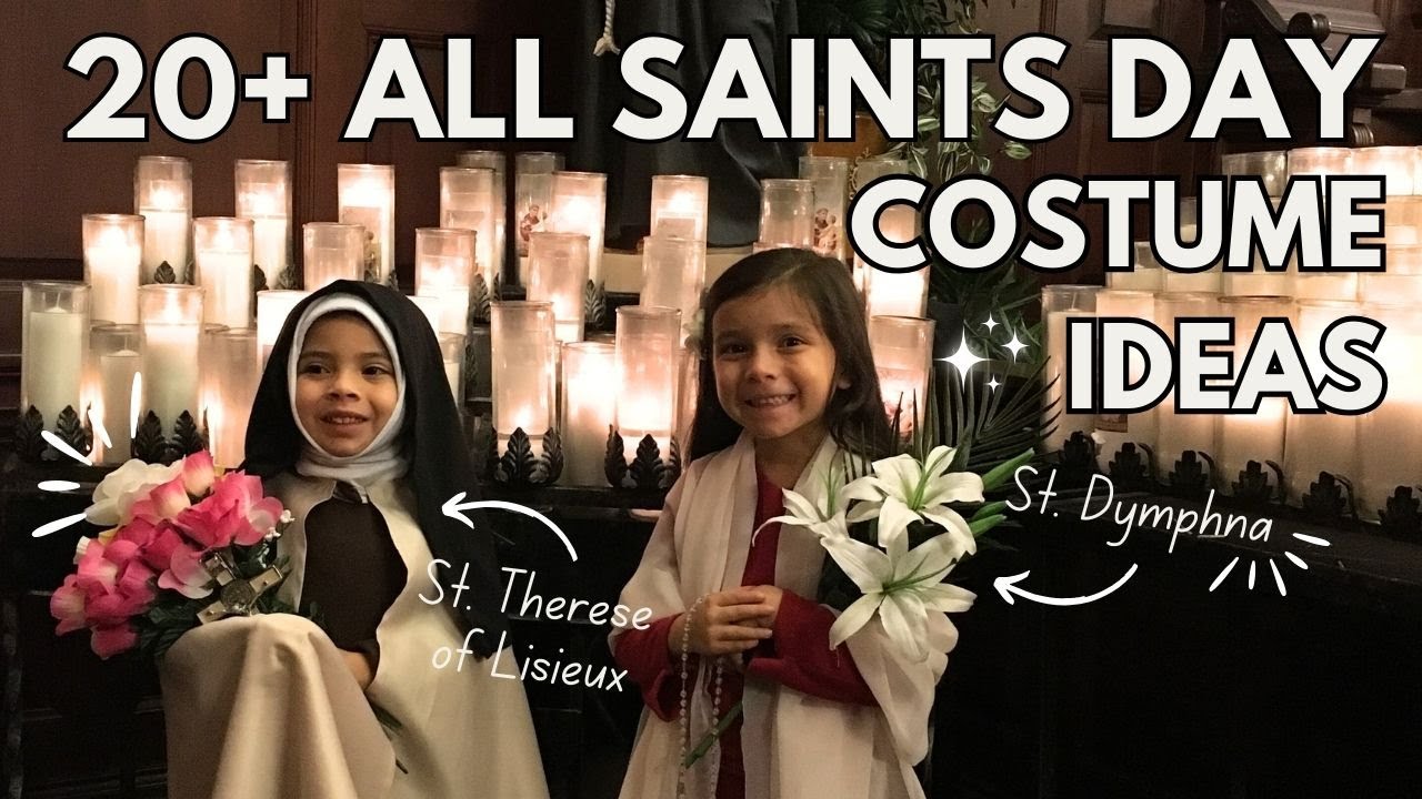 All Saints Day Costume Ideas! (DIY, Amazon, Etsy, Dollar Store, Joanns, Michaels and more)
