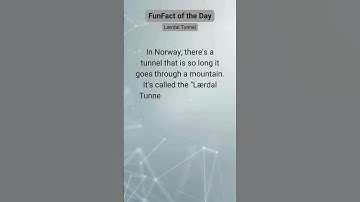 Tunneling Through Mountains: Norway