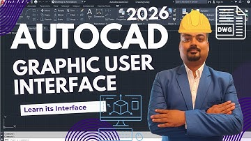 AutoCAD 2026 Graphic User Interface #autocad #elitecadcomputerinstitute #ecci